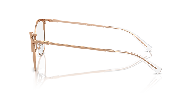 AX1034 Roségoud MetaalEyeglass Frames van B24, Zijaanzicht