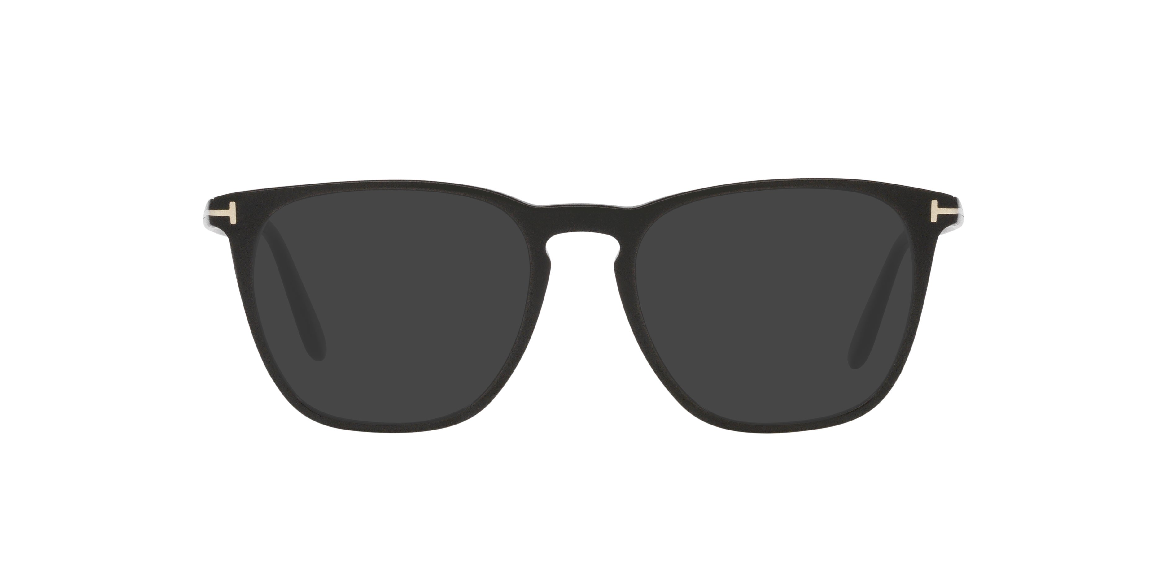 FT5937-B Glänzendes Schwarz AcetatEyeglass Frames von B24, mit getönten Gläsern