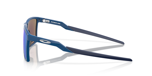 Futurity Sun Marineblau satiniert KunststoffSunglass Frames von B24, Seitenansicht