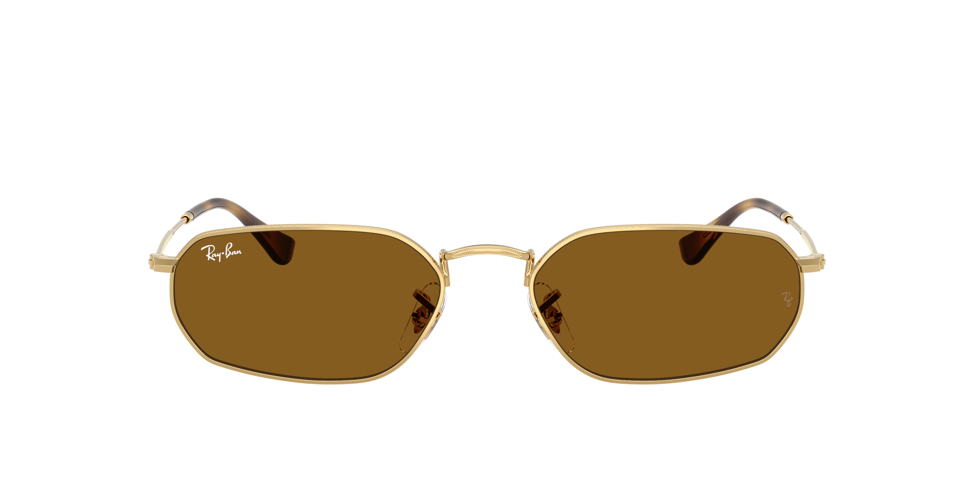 RB3947 Arista Gold MetallSunglass Frames von B24, mit getönten Gläsern