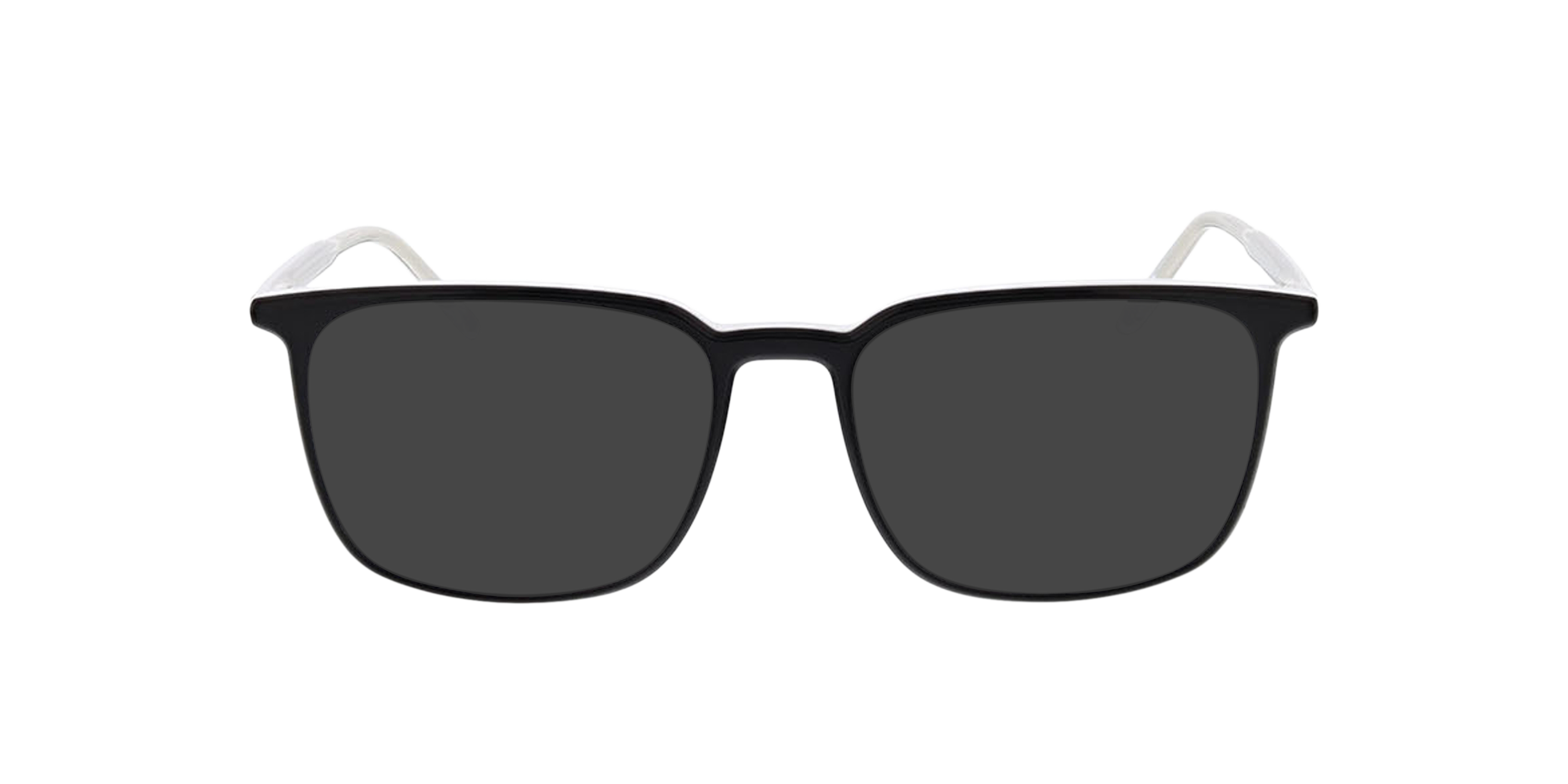 Oakland Drielaags zwart  &  kristal AcetaatEyeglass Frames van B24, met getinte lenzen