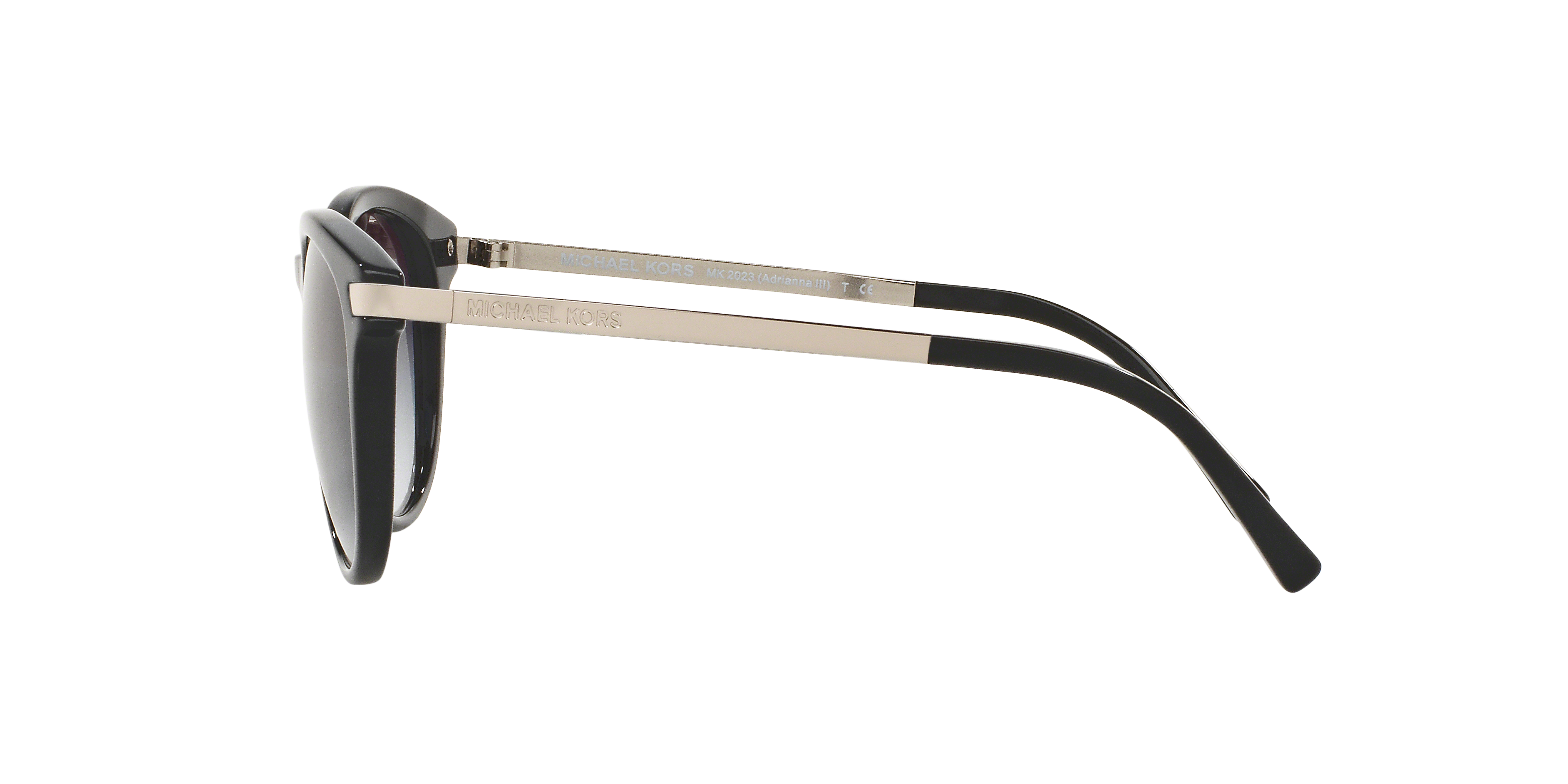 MK2023 Zwart AcetaatSunglass Frames van B24, Zijaanzicht