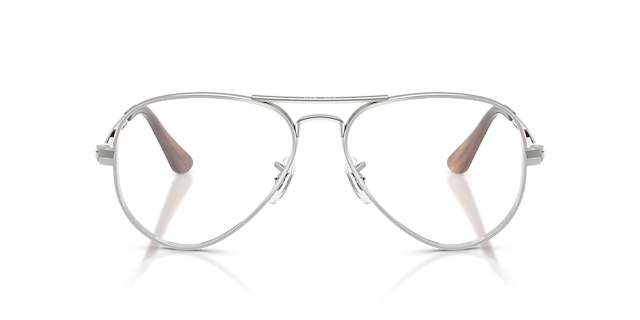 RB3925V Zilver MetaalEyeglass Frames van B24, Vooraanzicht