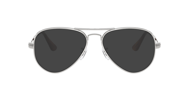 RB3925V Zilver MetaalEyeglass Frames van B24, met getinte lenzen
