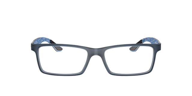 RB8901 Blau KunststoffEyeglass Frames von B24, Vorderansicht