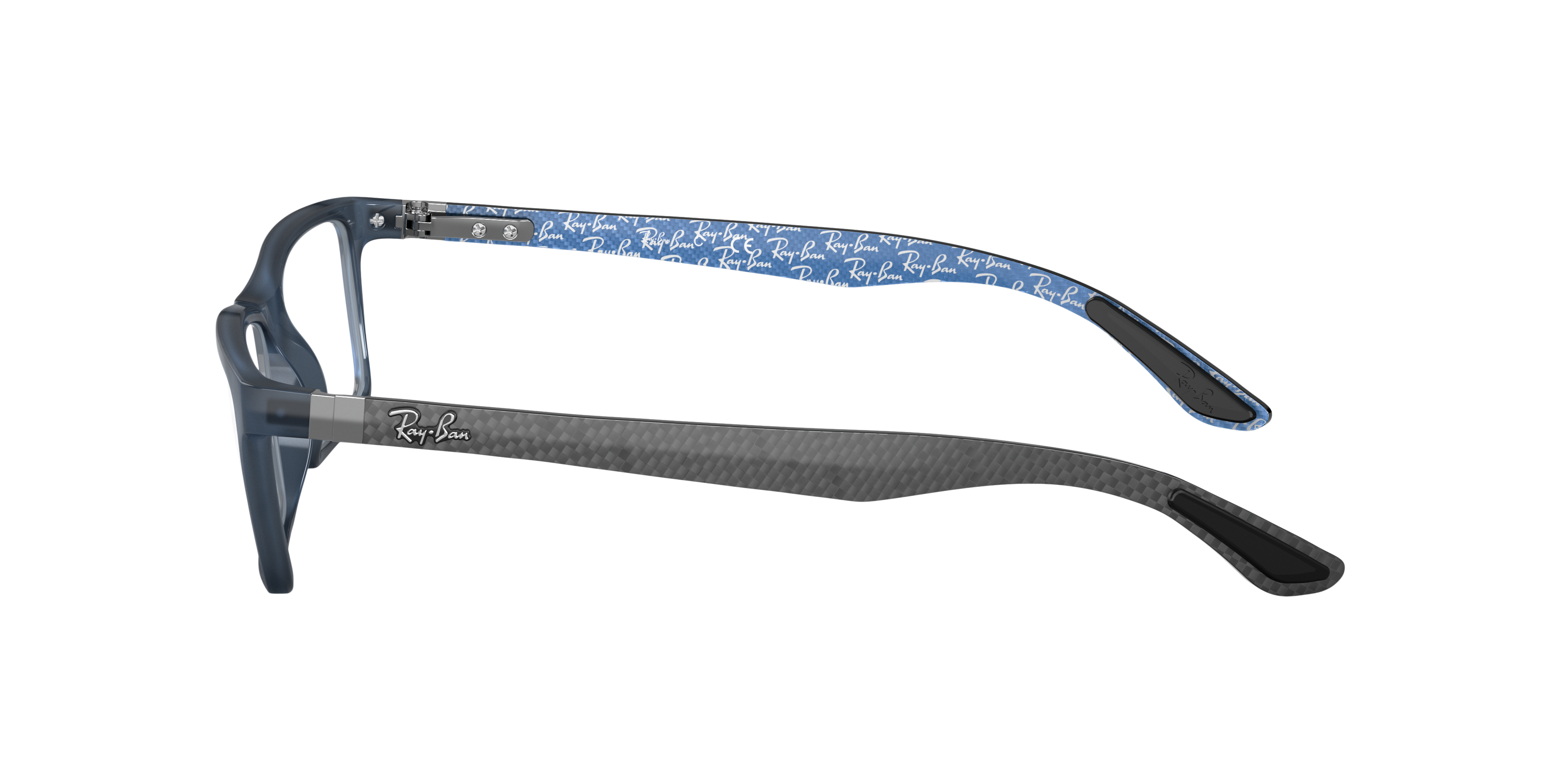 RB8901 Blau KunststoffEyeglass Frames von B24, Seitenansicht