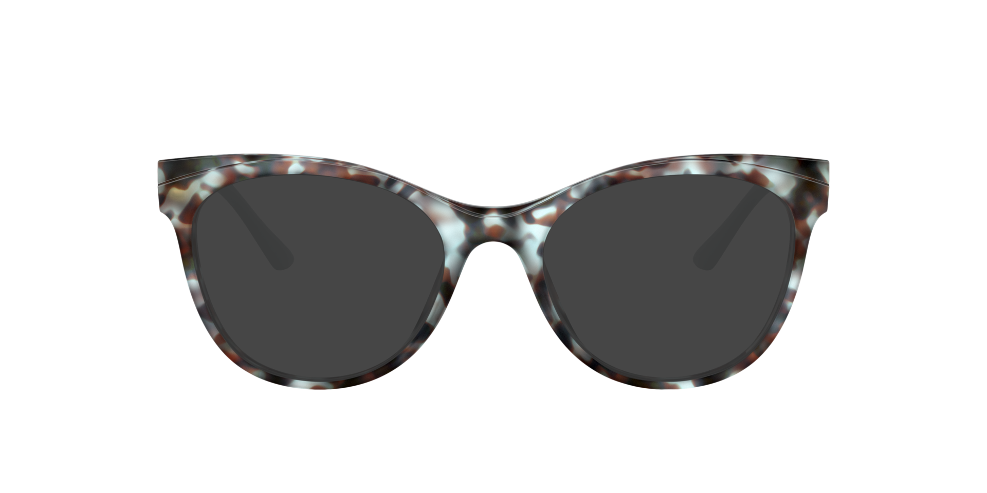 PR 05WV Blauw & Bruin AcetaatEyeglass Frames van B24, met getinte lenzen