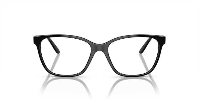 VO5518 Zwart KunststofEyeglass Frames van B24, Vooraanzicht