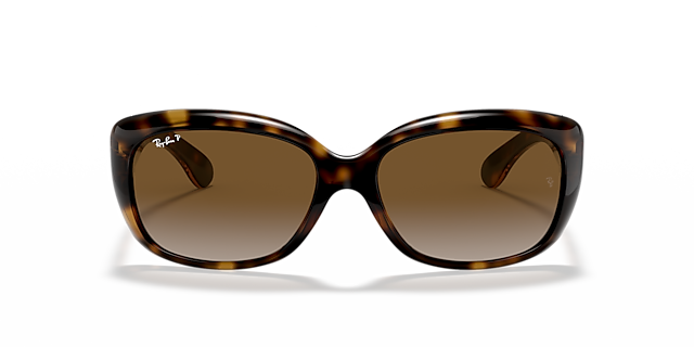 RB4101 Licht Havana KunststofSunglass Frames van B24, Vooraanzicht