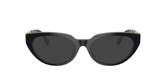 VE3383 Zwart AcetaatEyeglass Frames van B24, met getinte lenzen