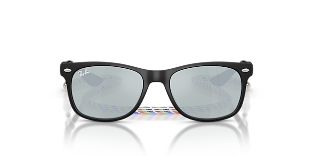 RB9052S Rubber zwart KunststofSunglass Frames van B24, Vooraanzicht