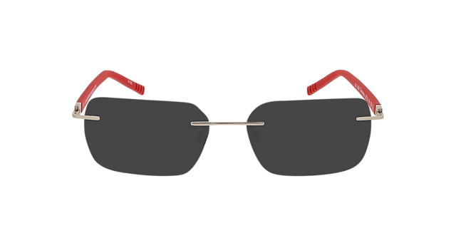 Clearwater Matgoud  &  rood MetaalEyeglass Frames van B24, met getinte lenzen