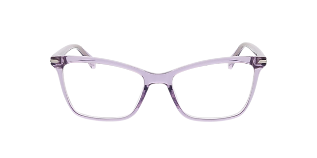 Aurora Crystal Lavender KunststoffEyeglass Frames von B24, Vorderansicht