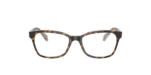 RB1591 Havana op transparant AcetaatEyeglass Frames van B24, Vooraanzicht