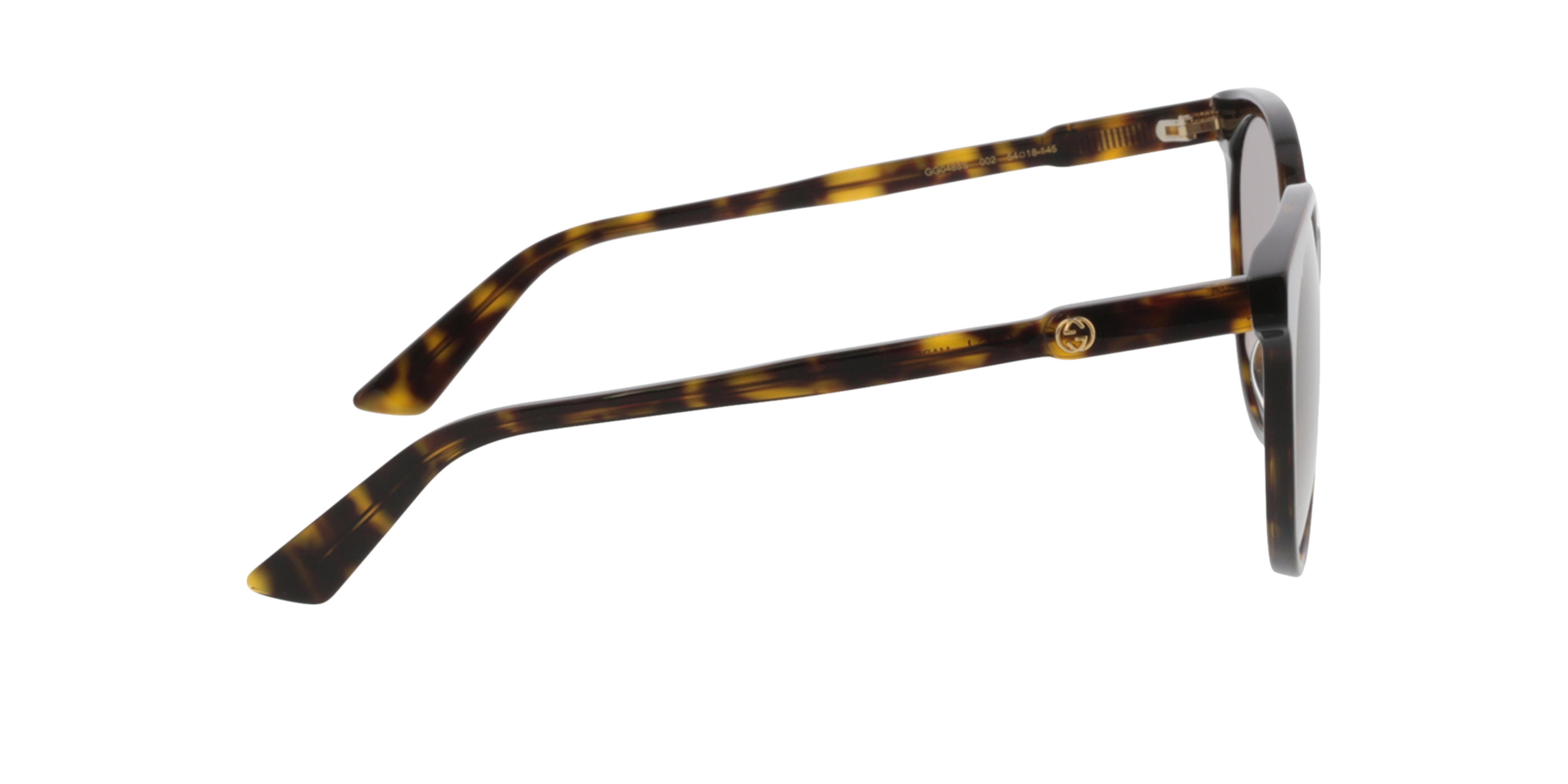 GG72 Zwart MetaalSunglass Frames van B24, Zijaanzicht