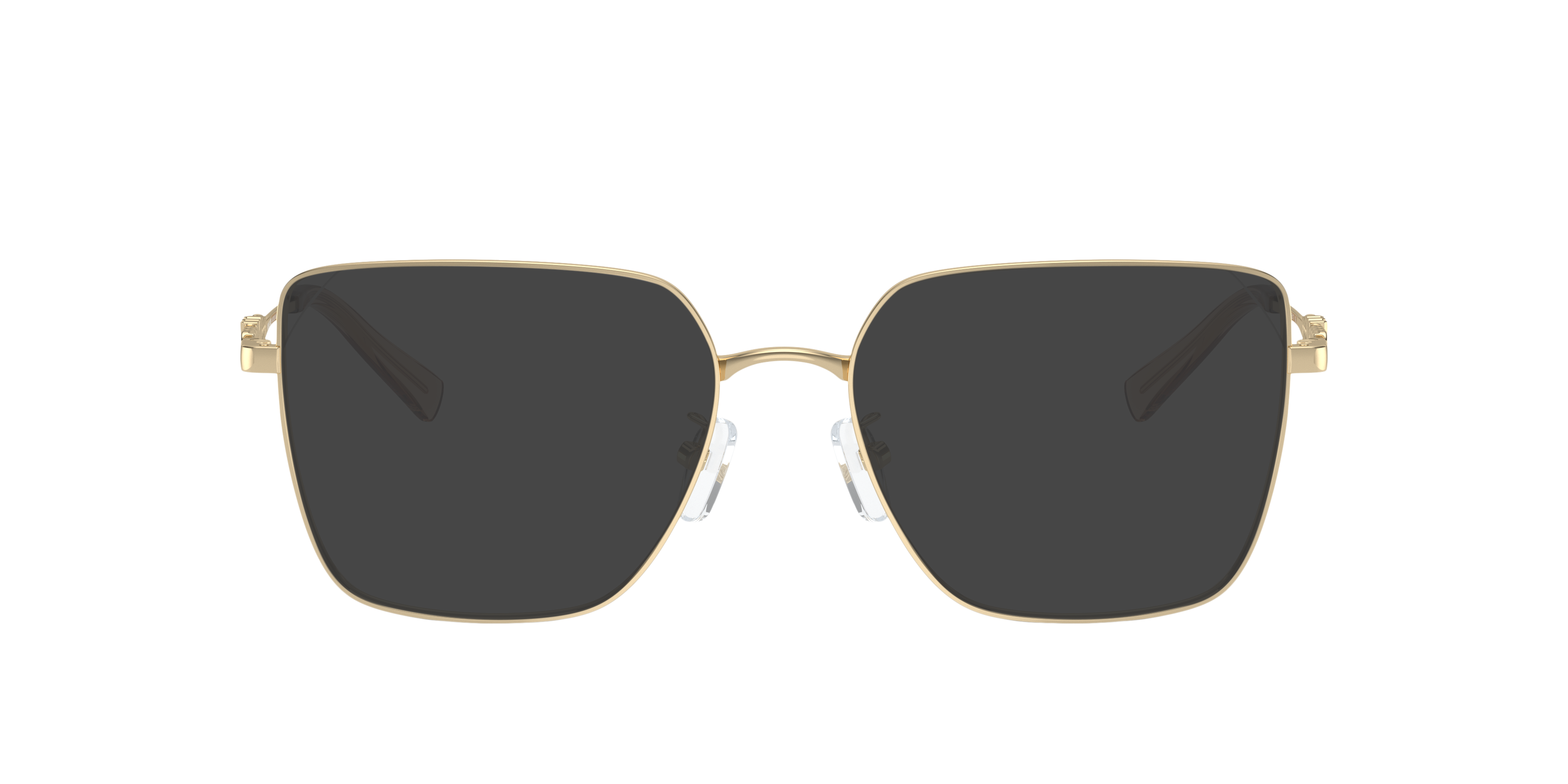 MK3083D Glanzend lichtgoud MetaalEyeglass Frames van B24, met getinte lenzen