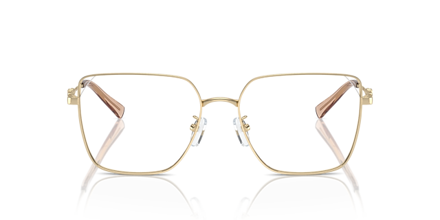 MK3083D Hellgold glänzend MetallEyeglass Frames von B24, Vorderansicht