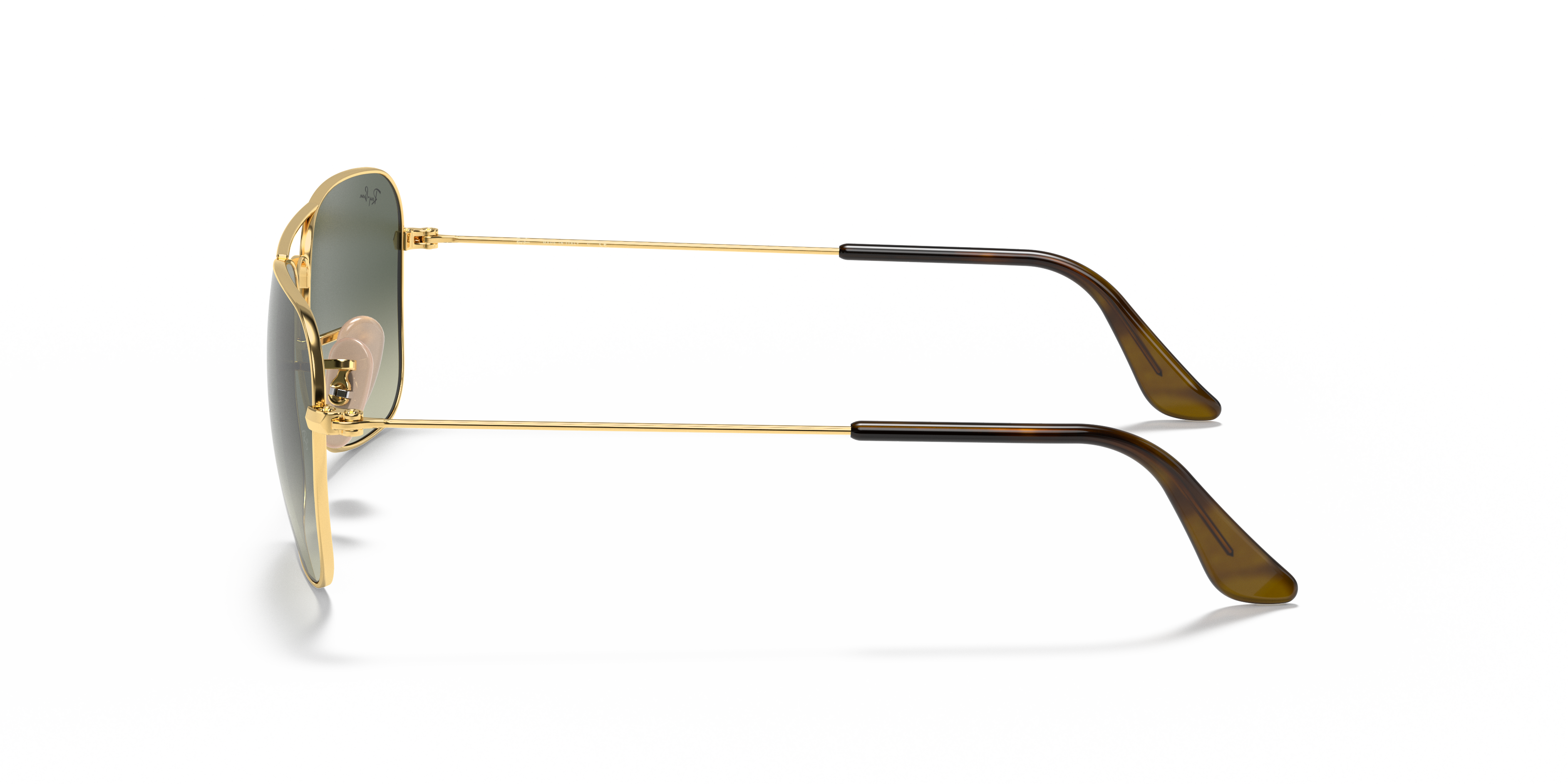 RB3136 Arista Gold MetallSunglass Frames von B24, Seitenansicht