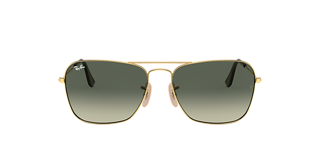 RB3136 Arista goud MetaalSunglass Frames van B24, met getinte lenzen