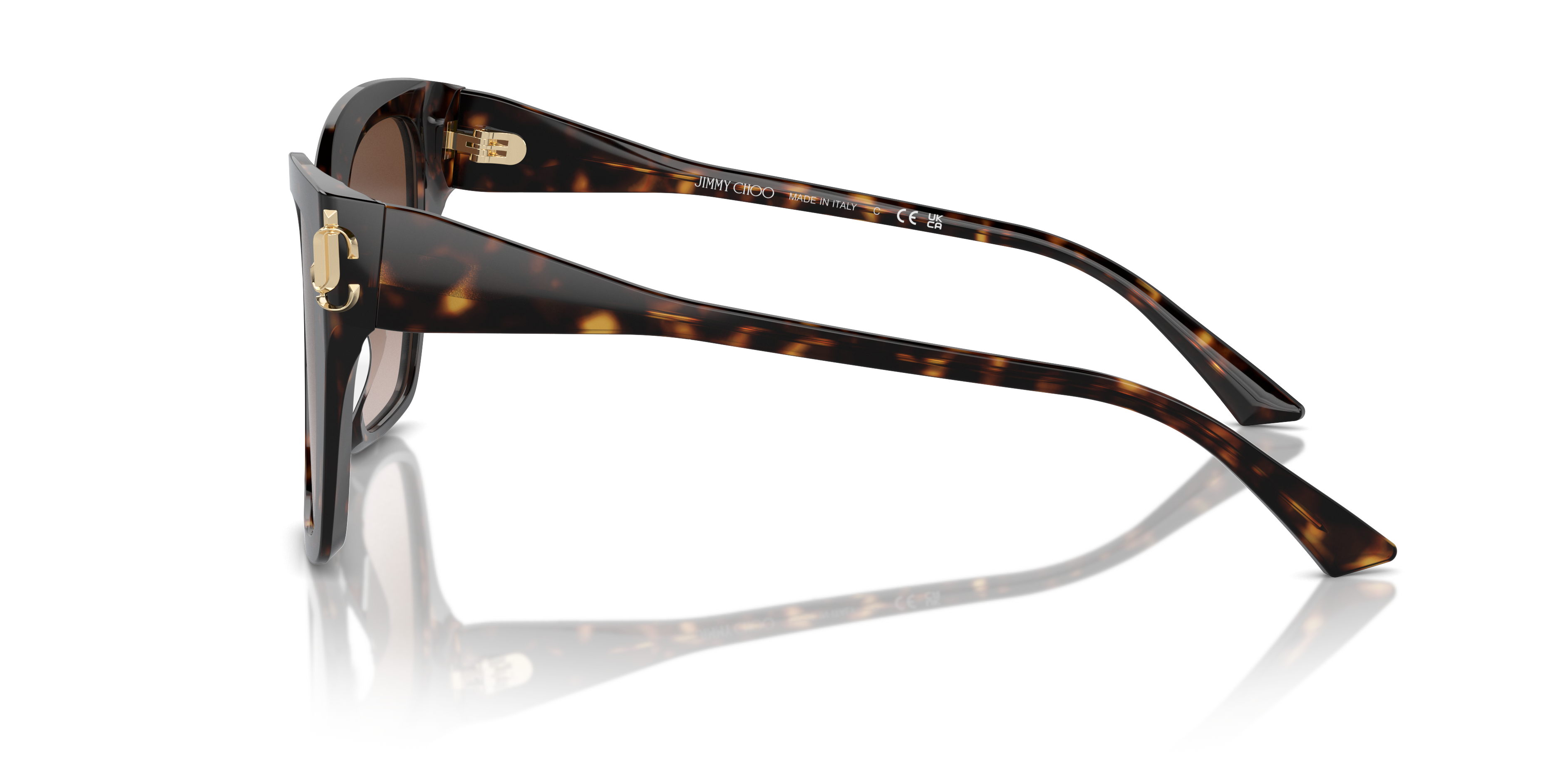 JC5012 Havana AcetatSunglass Frames von B24, Seitenansicht