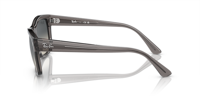 RB4428 Opaal donkergrijs KunststofSunglass Frames van B24, Zijaanzicht