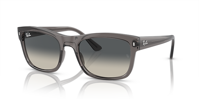 RB4428 Opaal donkergrijs KunststofSunglass Frames van B24, Hoekweergave