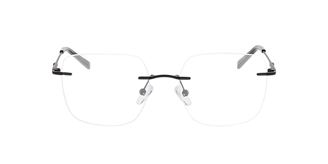 Liberty Zwart & blauw MetaalEyeglass Frames van B24, Vooraanzicht