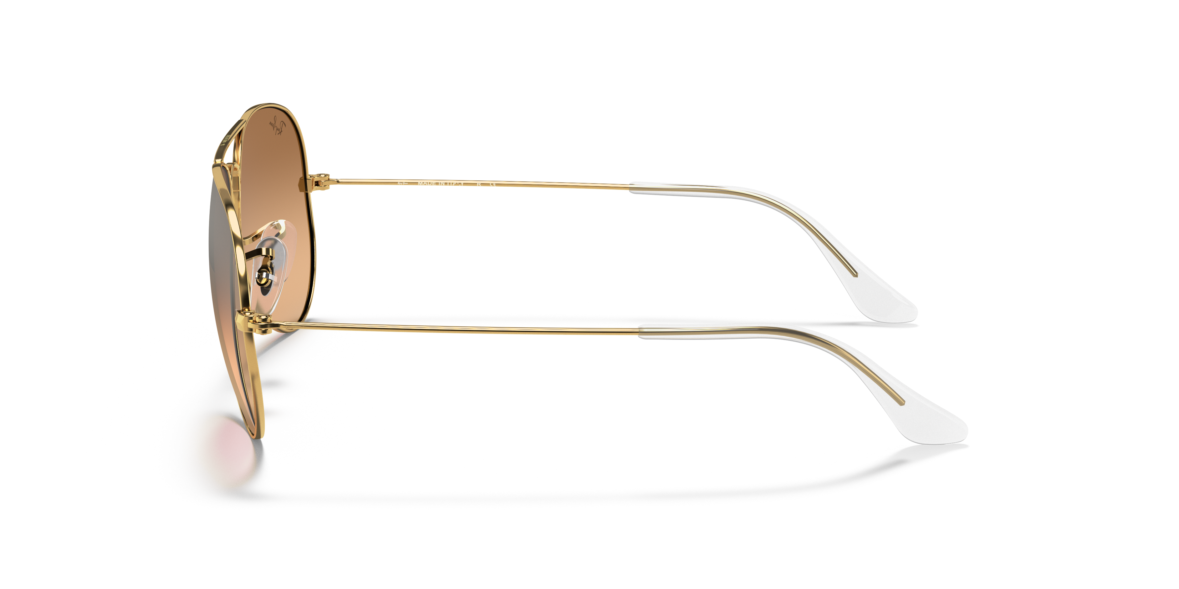 RB3025 Arista Gold MetallSunglass Frames von B24, Seitenansicht