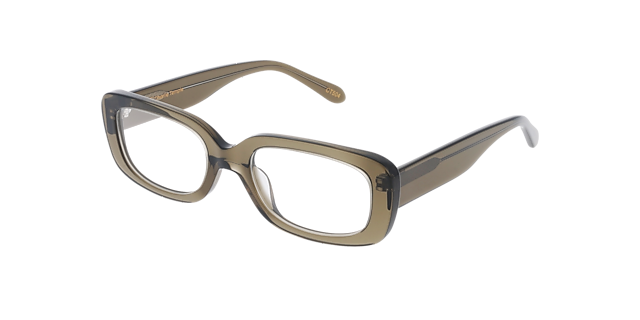 Maddy Crystal Safari AcetaatEyeglass Frames van B24, Hoekweergave