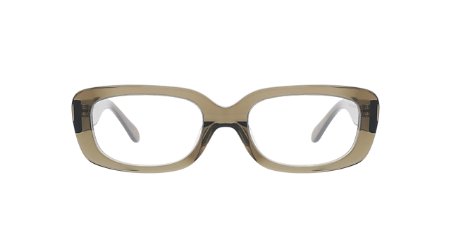 Maddy Crystal Safari AcetaatEyeglass Frames van B24, Vooraanzicht