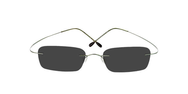 Mackay Groen TitaanEyeglass Frames van B24, met getinte lenzen
