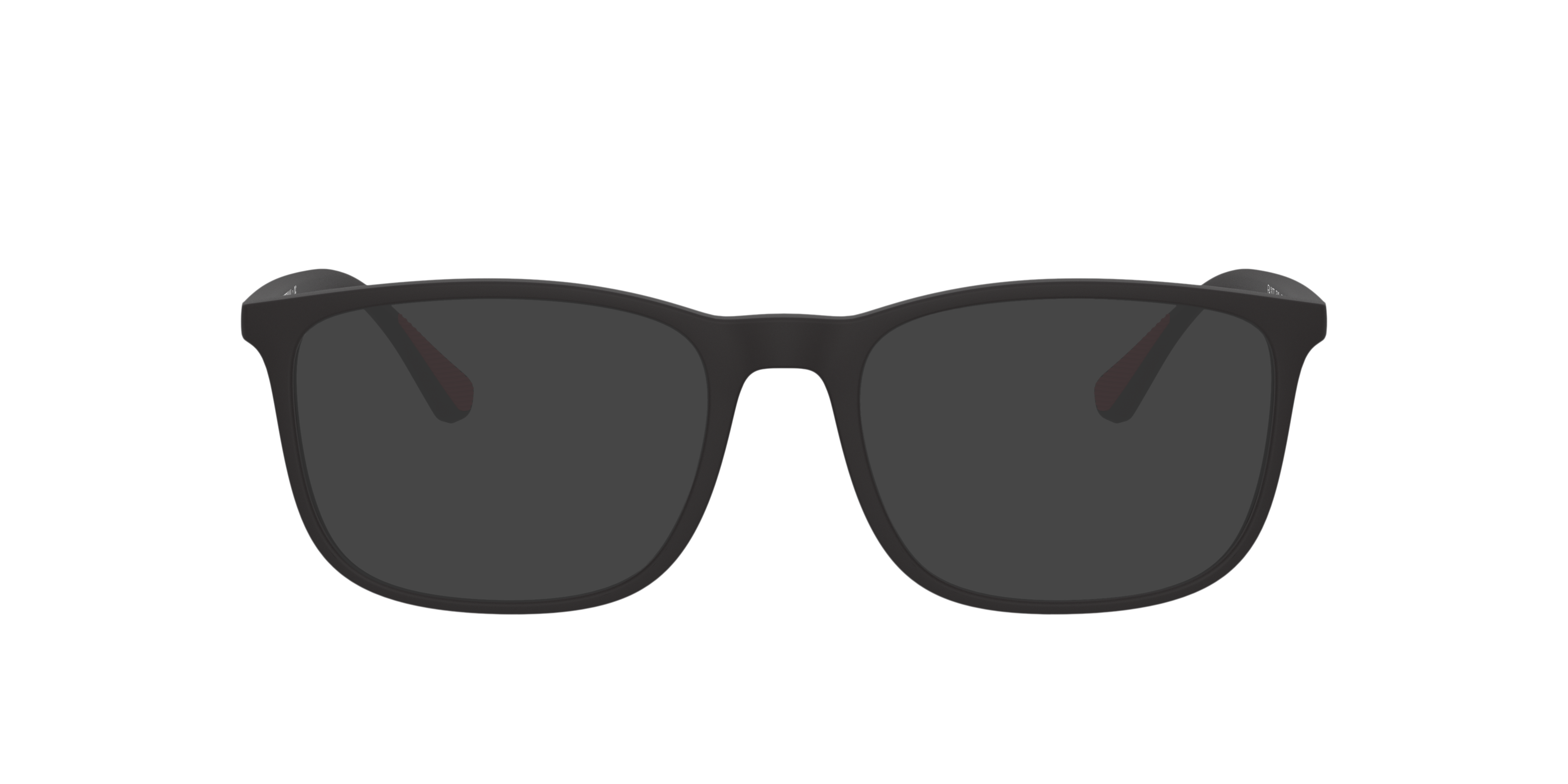 EA3177 Matt Schwarz KunststoffEyeglass Frames von B24, mit getönten Gläsern