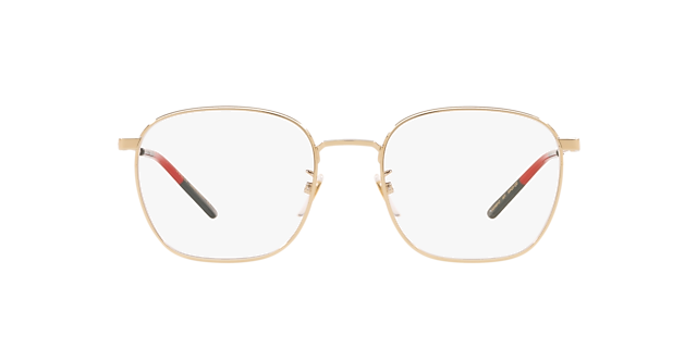 GG0681O Glanzend goud MetaalEyeglass Frames van B24, Vooraanzicht