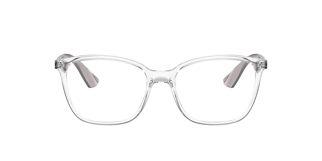 RB7066 Transparent KunststoffEyeglass Frames von B24, Vorderansicht