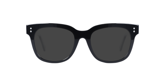 Danny Jet Black AcetatEyeglass Frames von B24, mit getönten Gläsern