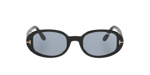 Tom Ford - Iggy, Damen, Glänzendes Schwarz/Tortoise/Black Shiny, Größe: Large