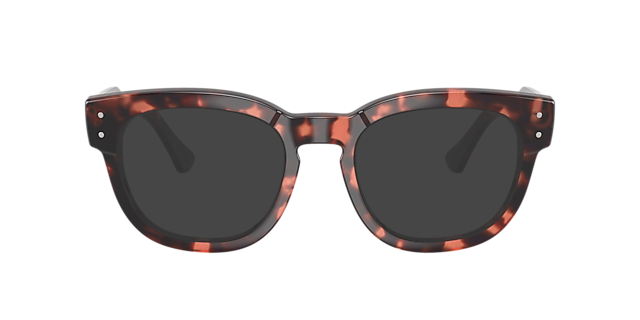 Mega Hawkeye Optics Pink Havana AcetatEyeglass Frames von B24, mit getönten Gläsern