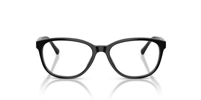 BE2172 Zwart AcetaatEyeglass Frames van B24, Vooraanzicht