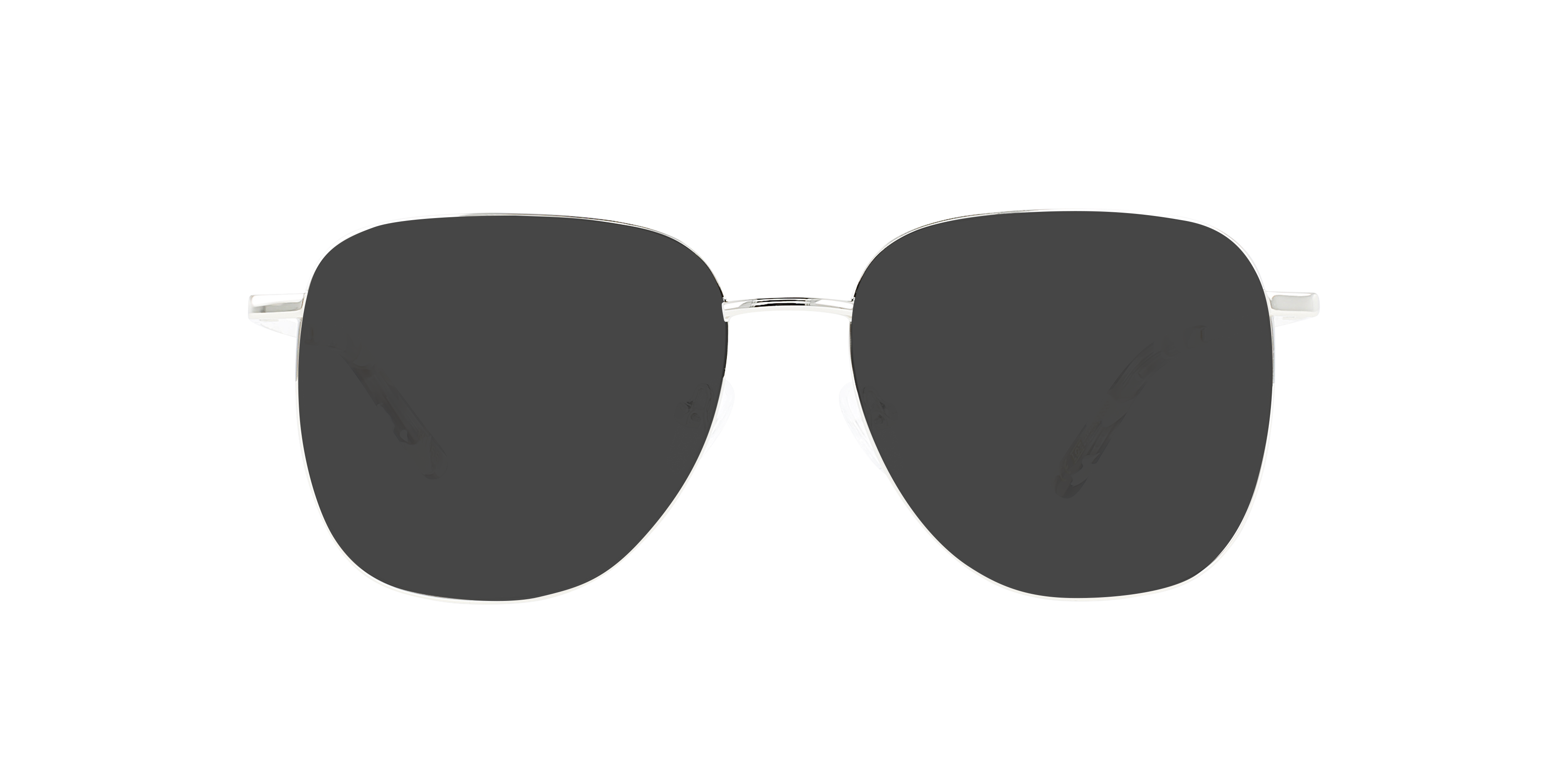 Miley Light Gold Metal MetallEyeglass Frames von B24, mit getönten Gläsern