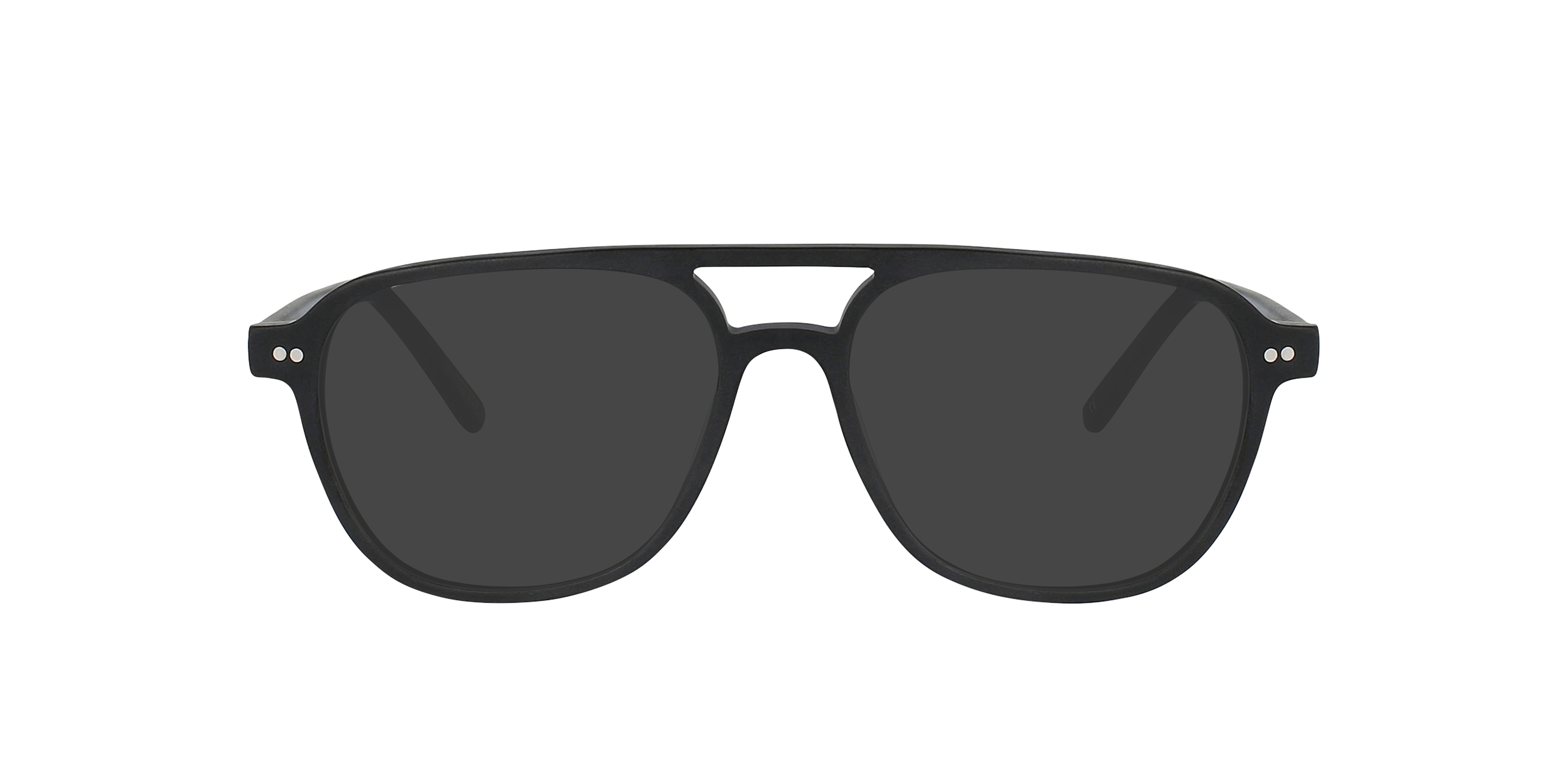 Wilker Schwarz AcetatEyeglass Frames von B24, mit getönten Gläsern