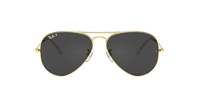 RB3025 Gold MetallSunglass Frames von B24, mit getönten Gläsern