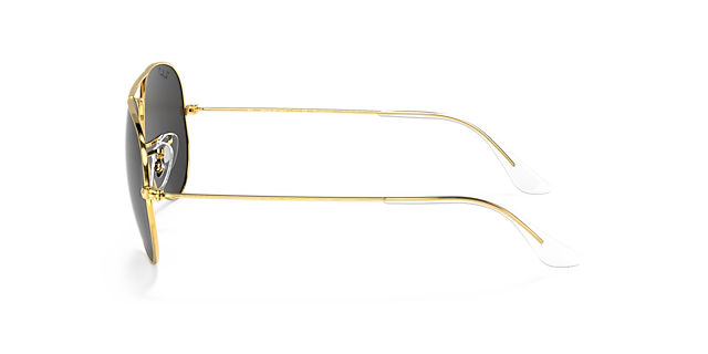 RB3025 Gold MetallSunglass Frames von B24, Seitenansicht