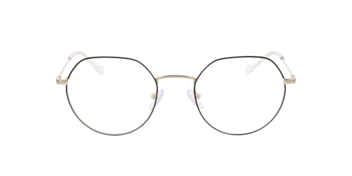 Brille24 - Maui, Schwarz/Gold/Black / Gold/Light Gold, Größe: Large