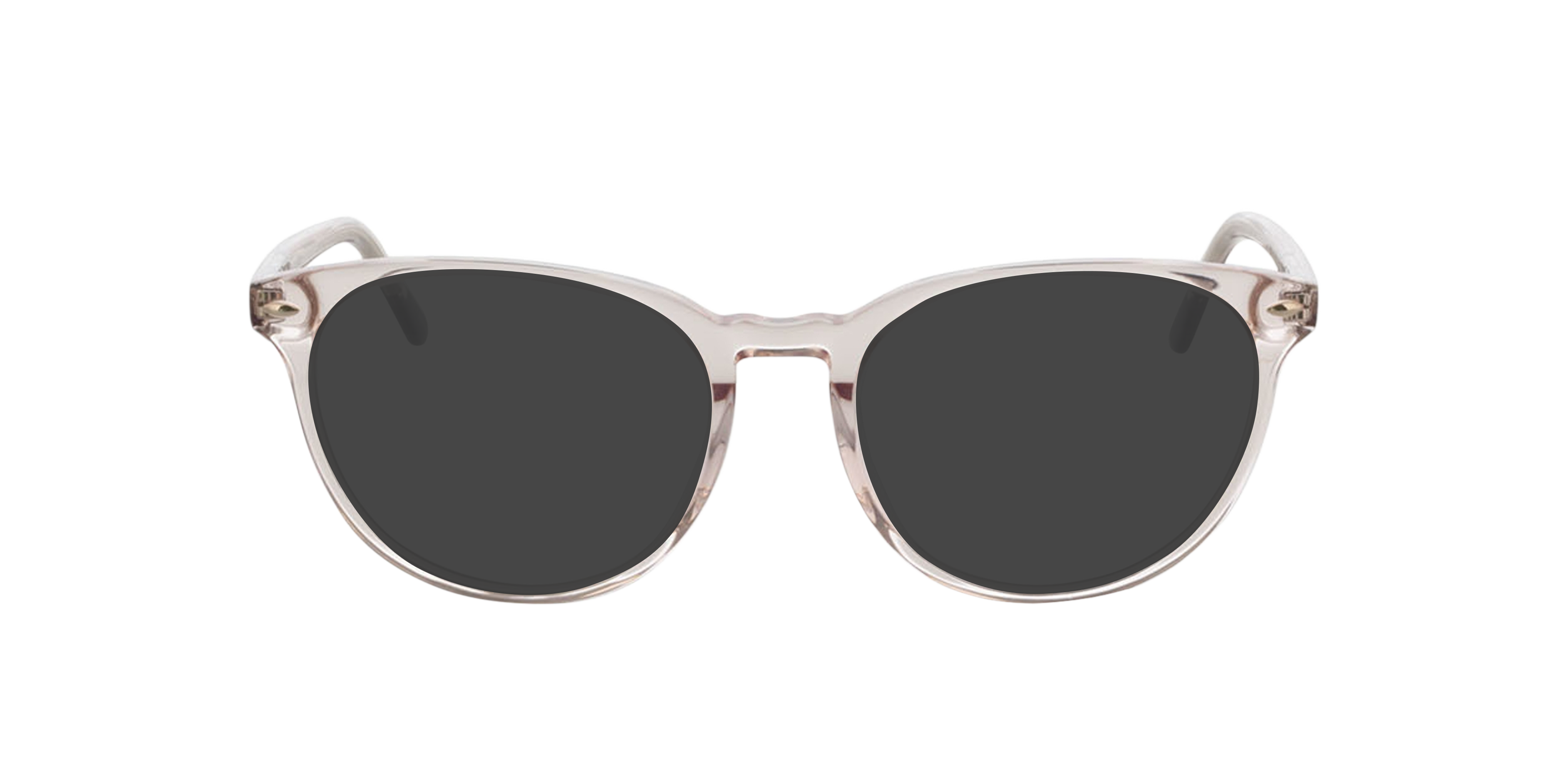 London Kristal roze  &  paars pootje AcetaatEyeglass Frames van B24, met getinte lenzen