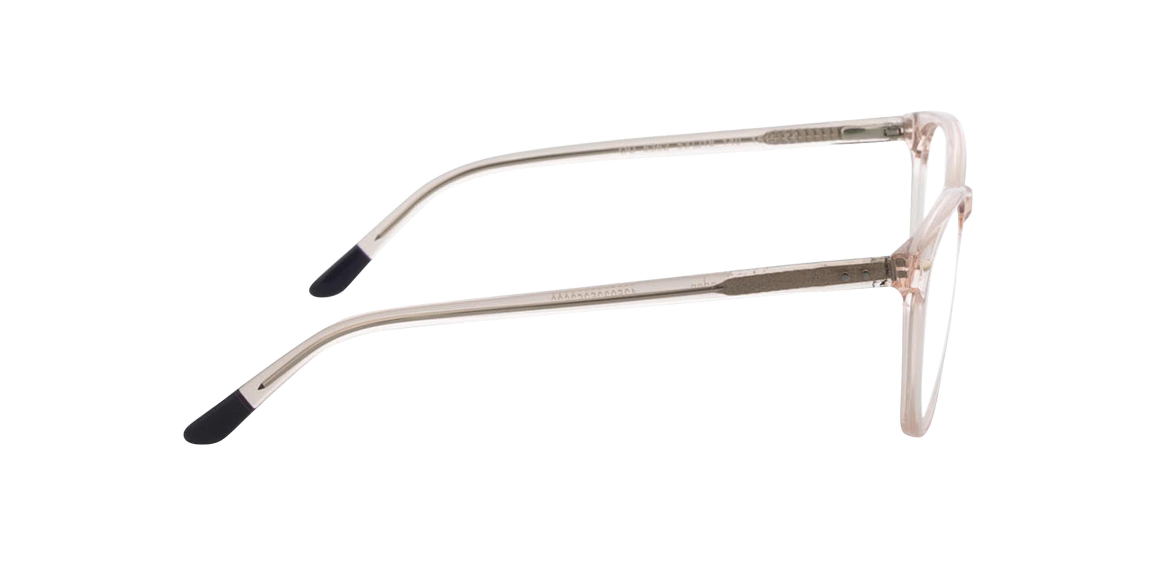 London Kristal roze  &  paars pootje AcetaatEyeglass Frames van B24, Zijaanzicht