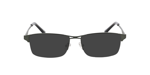 Bilbao Groen & tweelaags blauw Havana MetaalEyeglass Frames van B24, met getinte lenzen