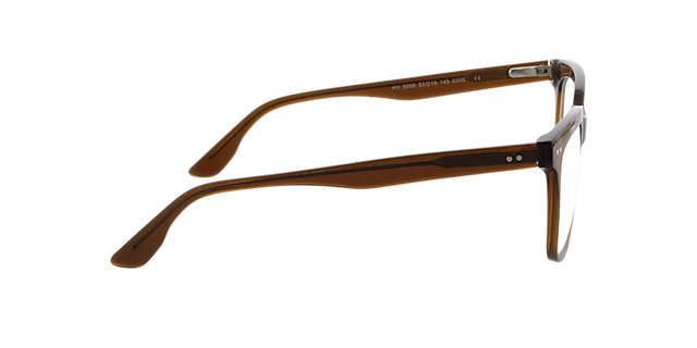 Dixon Crystal Braun AcetatEyeglass Frames von B24, Seitenansicht