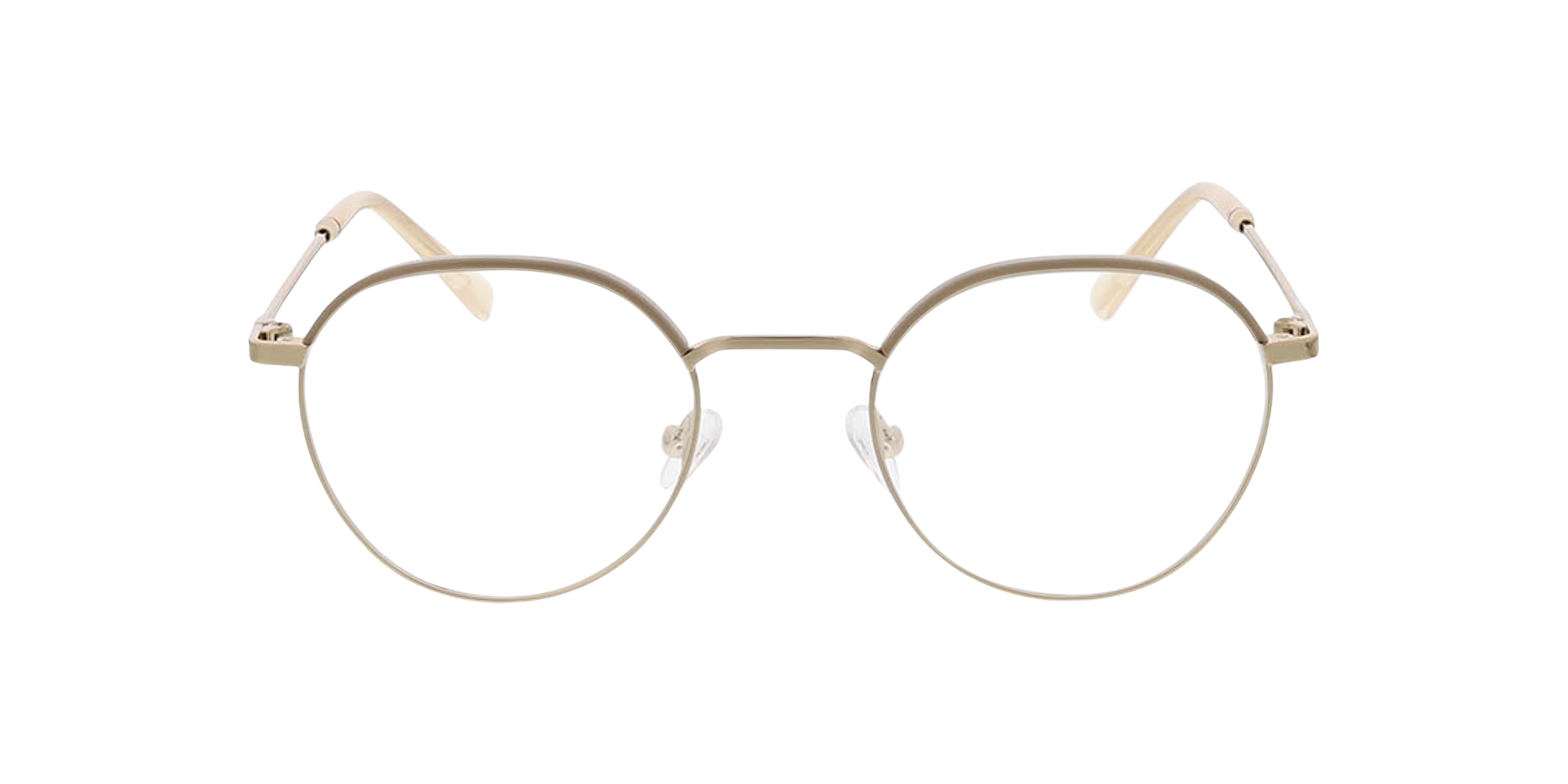 Brille24 4250325257252 Beige / Gold/black / Gold/blue / Matt Gun, Size: Small