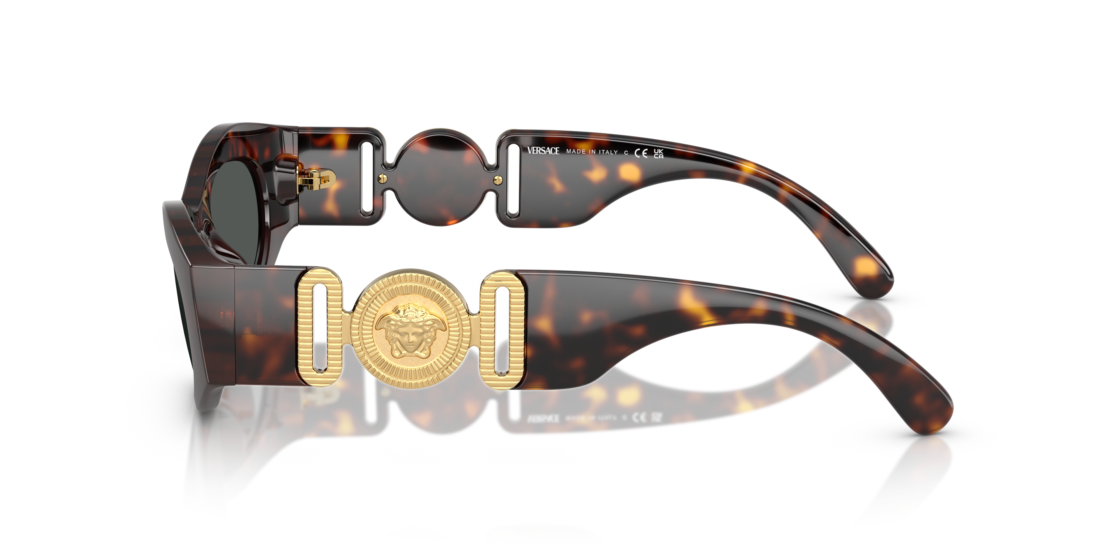 VE4480U Havana KunststoffSunglass Frames von B24, Seitenansicht