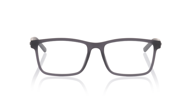 PU0517O Grijs KunststofEyeglass Frames van B24, Vooraanzicht